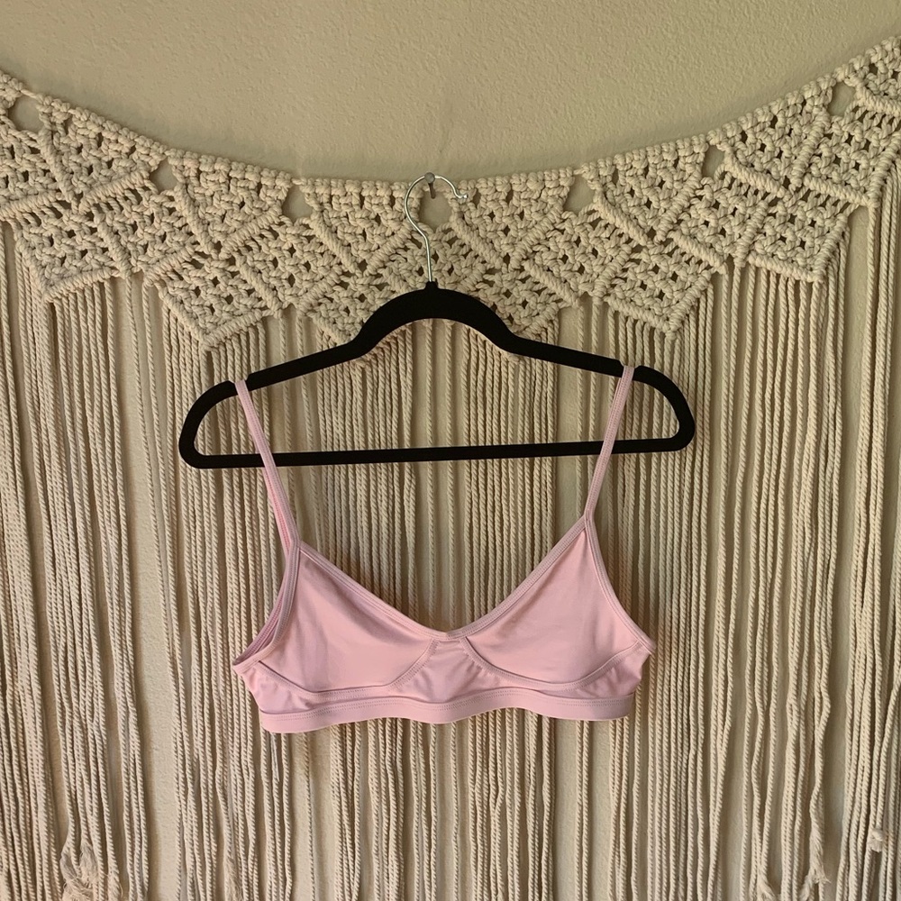 Free People X Gnash Swim - Pink Bikini Top